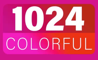 1024 Colorful logo
