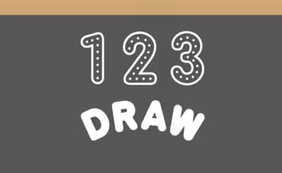 123 Draw logo