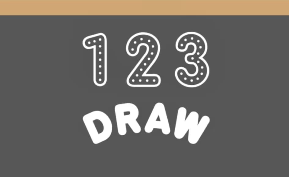 123 Draw logo