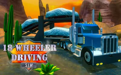 18 Wheeler Driving Sim logo