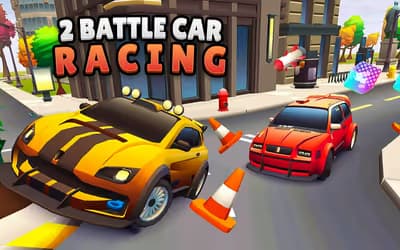 2 Player Battle Car Racing logo