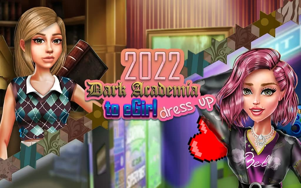 2022 Dark Academia to eGirl Dress Up logo