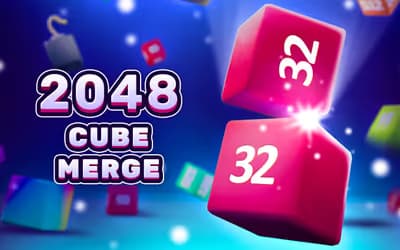 2048 Cube Merge logo