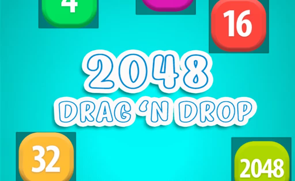 2048 Drag and Drop logo