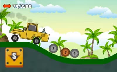 2d tractor hill climb logo
