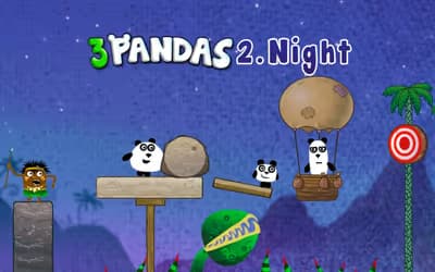 3 Pandas 2. Night logo