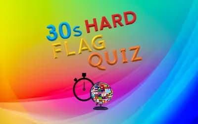 30s Hard Flag Quiz logo