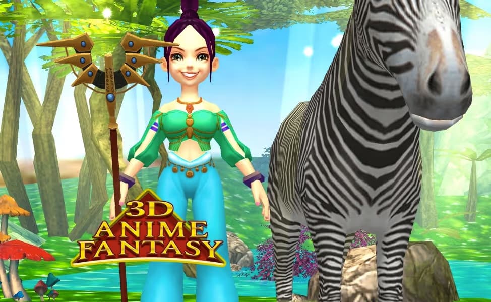 3D Anime Fantasy logo