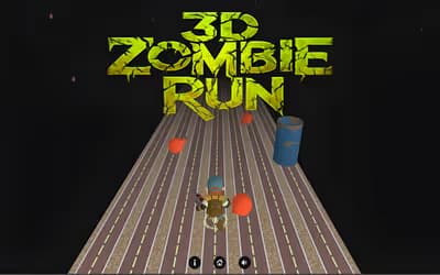 3D Zombie Run logo