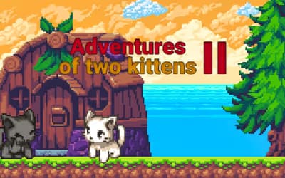Adventures of Two Kittens II logo