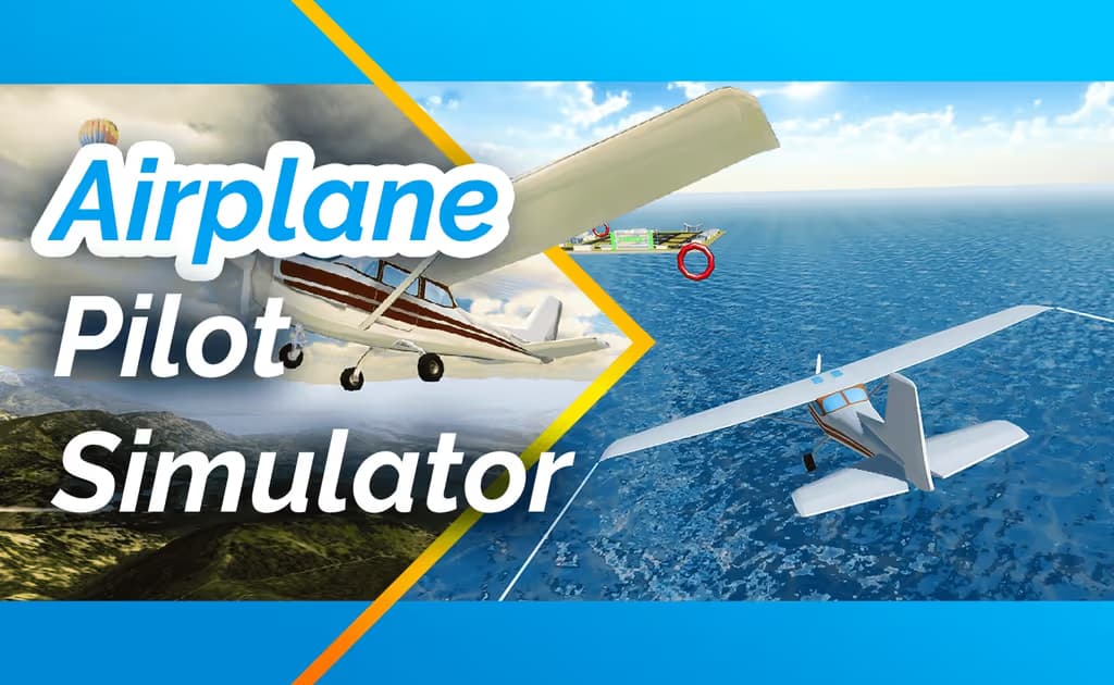 Airplane Pilot Simulator logo