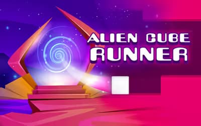 Alien Cube - Runner logo