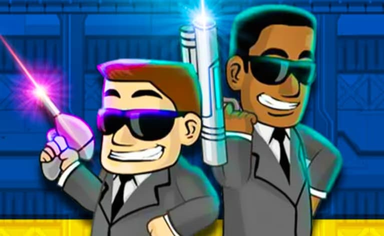Alien Hunter Bros logo