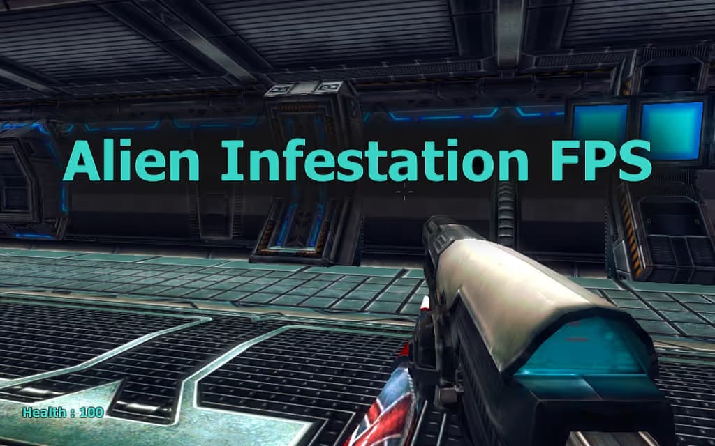 Alien Infestation FPS logo