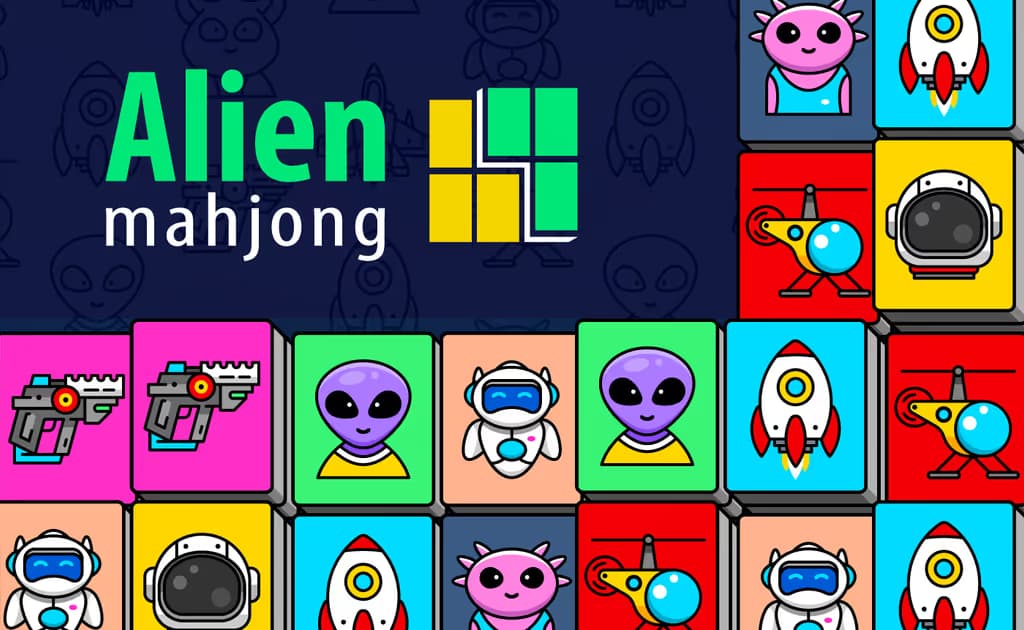 Alien Mahjong logo