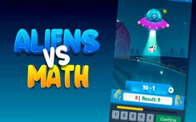 Aliens Vs Math logo