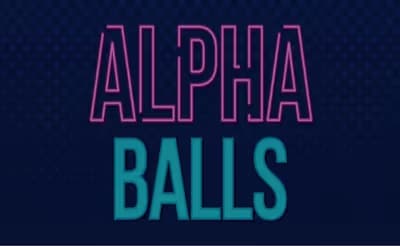 Alpha Balls logo