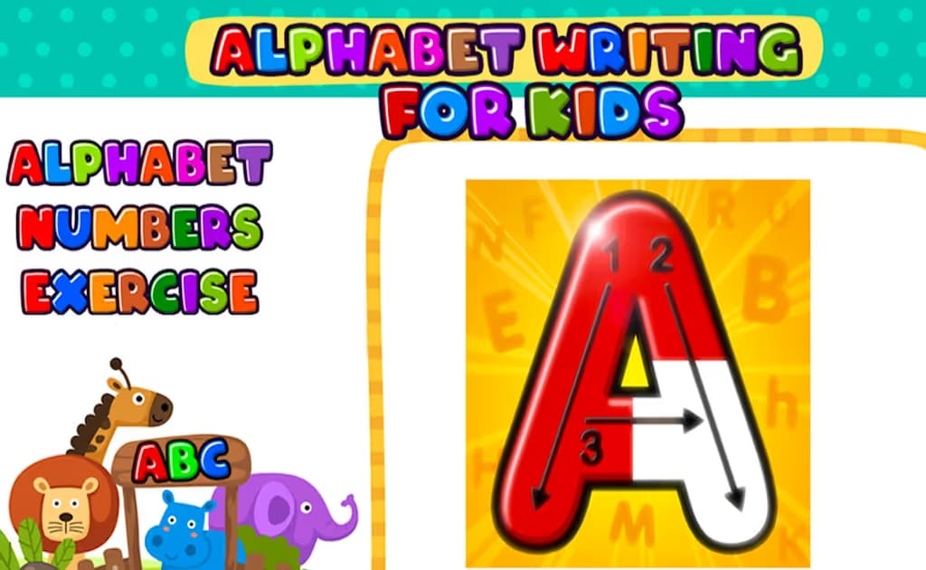 Alphabet Writing for Kids logo