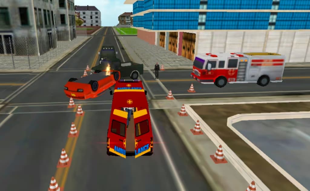 Ambulance Rescue Driver Simulator 2018 logo