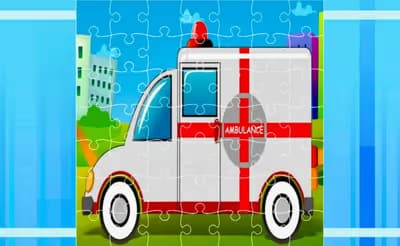 Ambulance Trucks Jigsaw logo