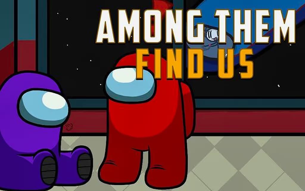 Among Them Find Us logo