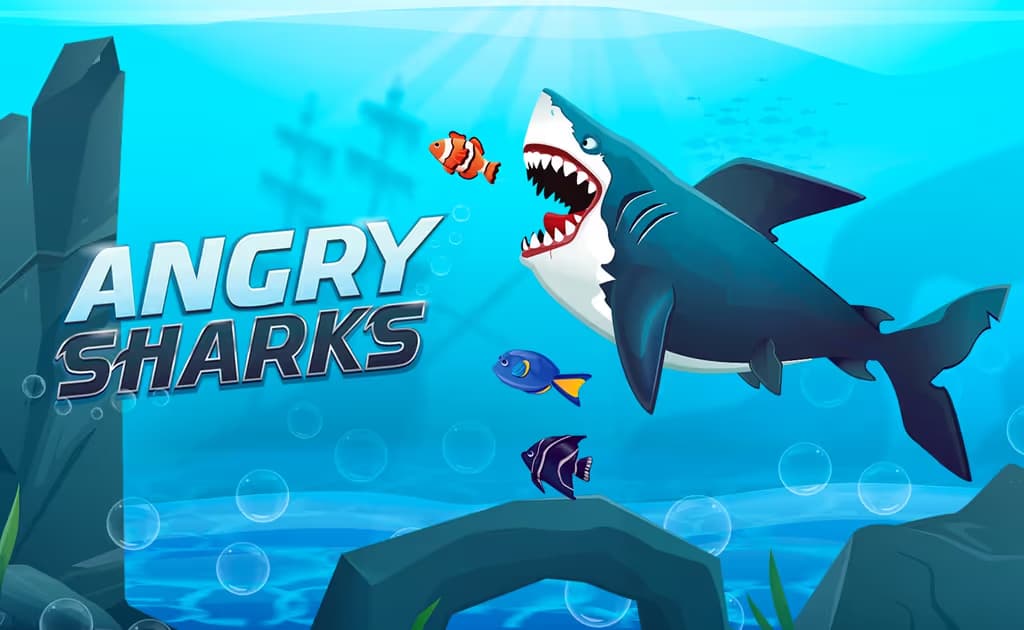 Angry Sharks logo