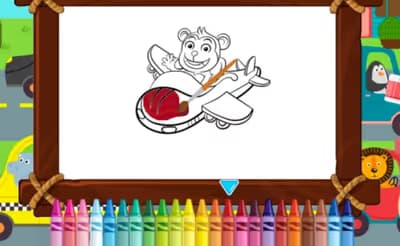 Animal Happy Drive Coloring logo