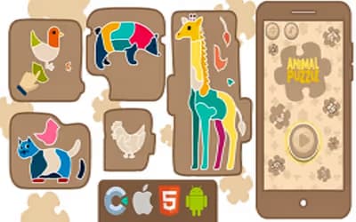 Animal Puzzle logo