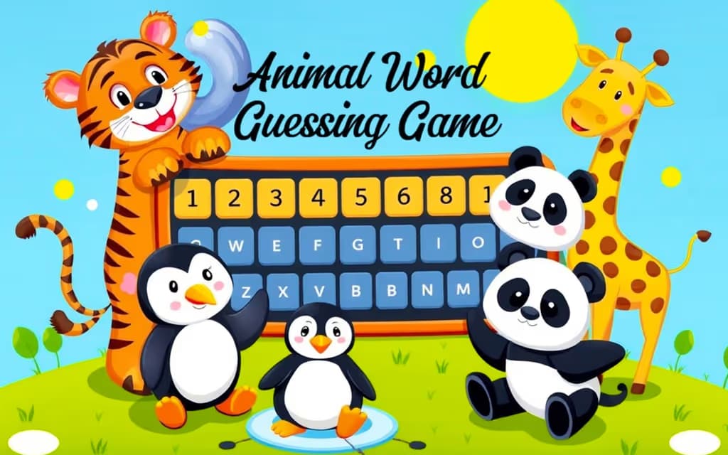 Animal Word Guessing Game logo