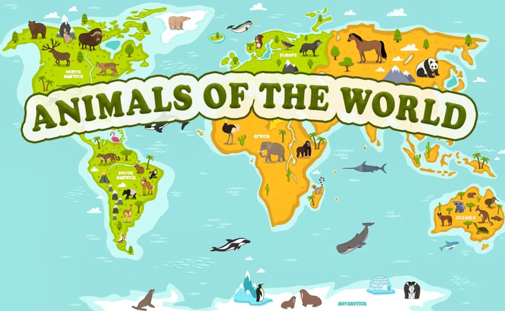Animals of the World logo