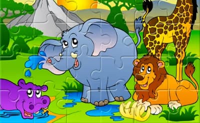 Animals Puzzle logo