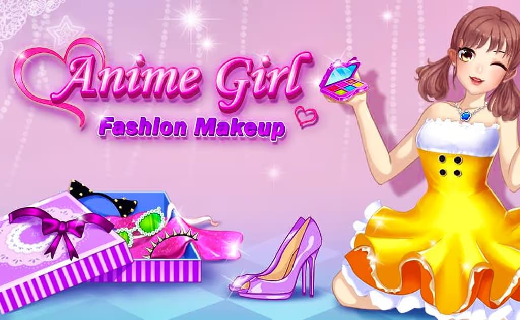 Anime Girl Fashion Make Up logo