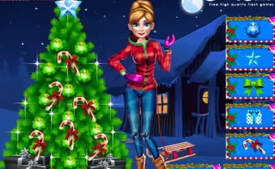 Anna Preparing for Christmas logo