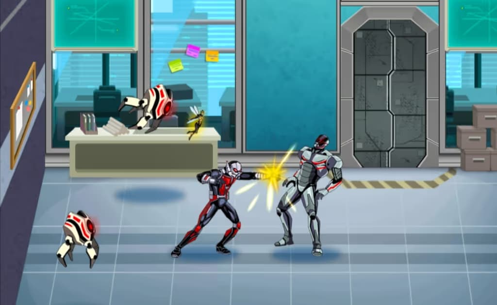 Ant-Man and The Wasp: Attack of the Robots logo