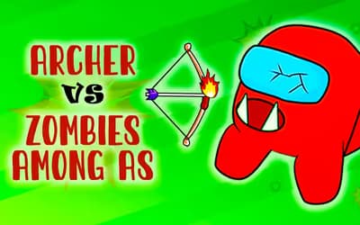 Archer vs Zombies Among As logo
