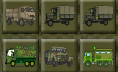 Army Trucks Memory logo