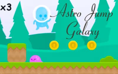 Astro Jump Galaxy logo