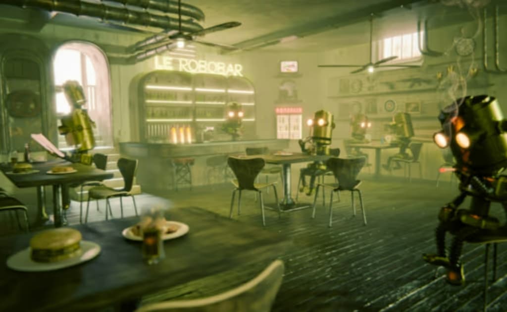 Awareness Game - The Robot Bar logo