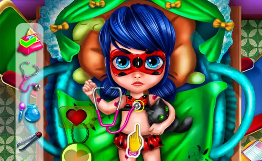 Baby Ladybug Injured logo