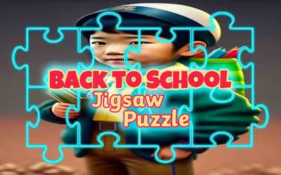 Back To School Jigsaw Picture Puzzle logo