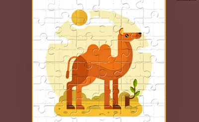 Bactrian camel Puzzle Challenge logo