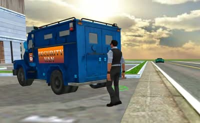 Bank Cash Transit 3D Security Van Simulator 2018 logo