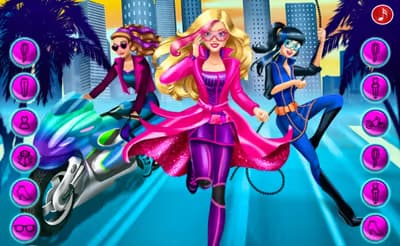 Barbara Spy Squad Dress up logo