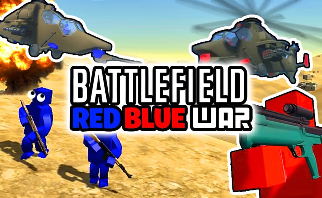 Battle field Red-Blue War logo