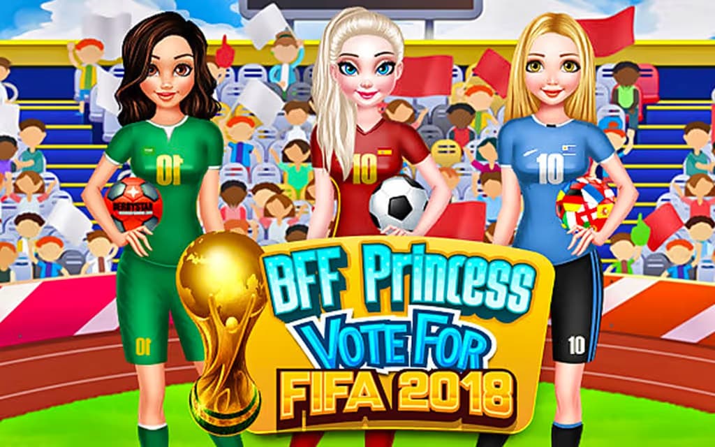 BFF Princess Vote For Football 2018 logo