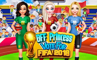 BFF Princess Vote For Football 2018 logo