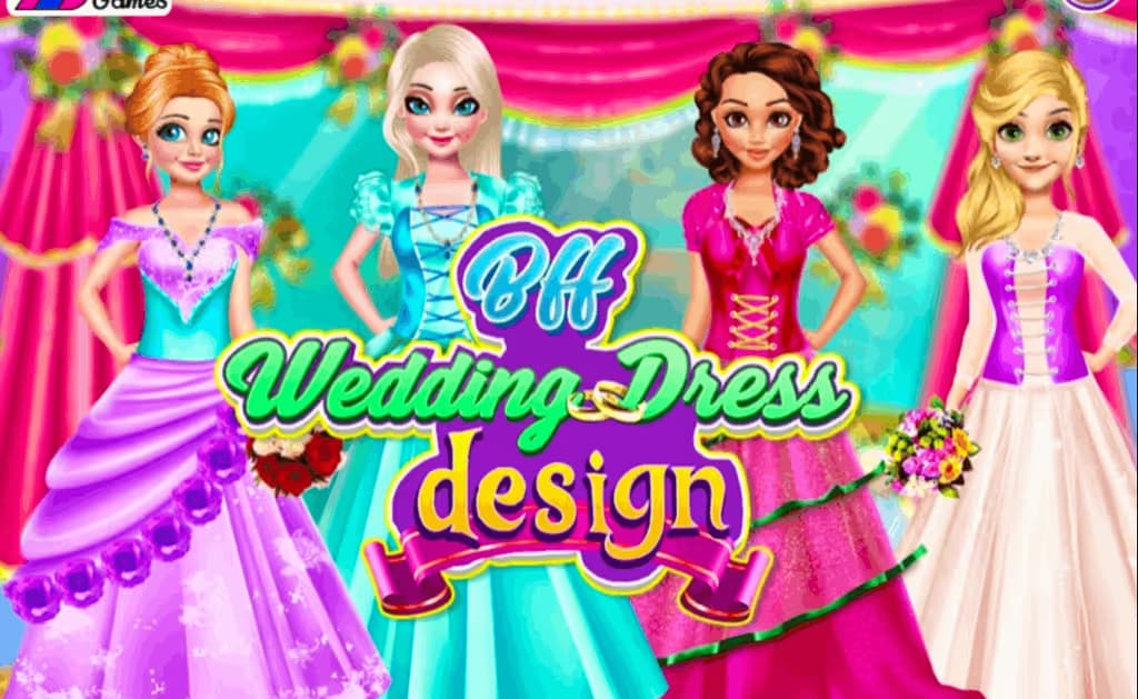 BFF Wedding Dress Design logo