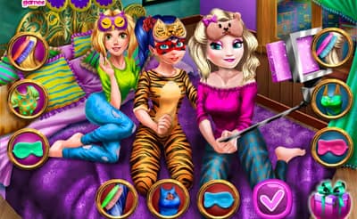 BFFs Sleepover Selfie logo