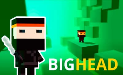 Bighead Ninja! logo