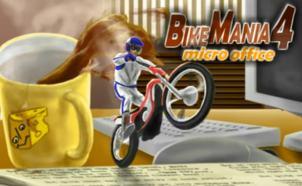 Bike Mania 4: Micro Office logo